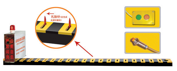 桦南县V3嵌入式闯岗自动扎胎器/阻车器